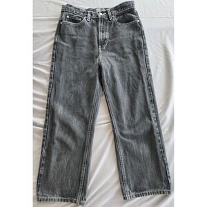 Urban Outfitters BDG Jeans Highrise Straight Leg Cropped Size 29‎ Charcoal Gray